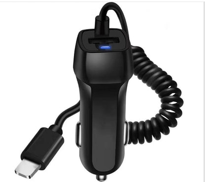 USB Car Charger With Cable