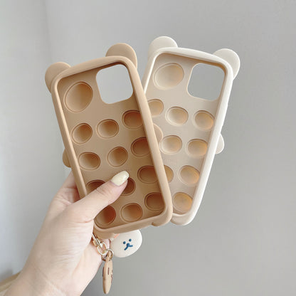 Personalized Fashion Press Bear Mobile Phone Case