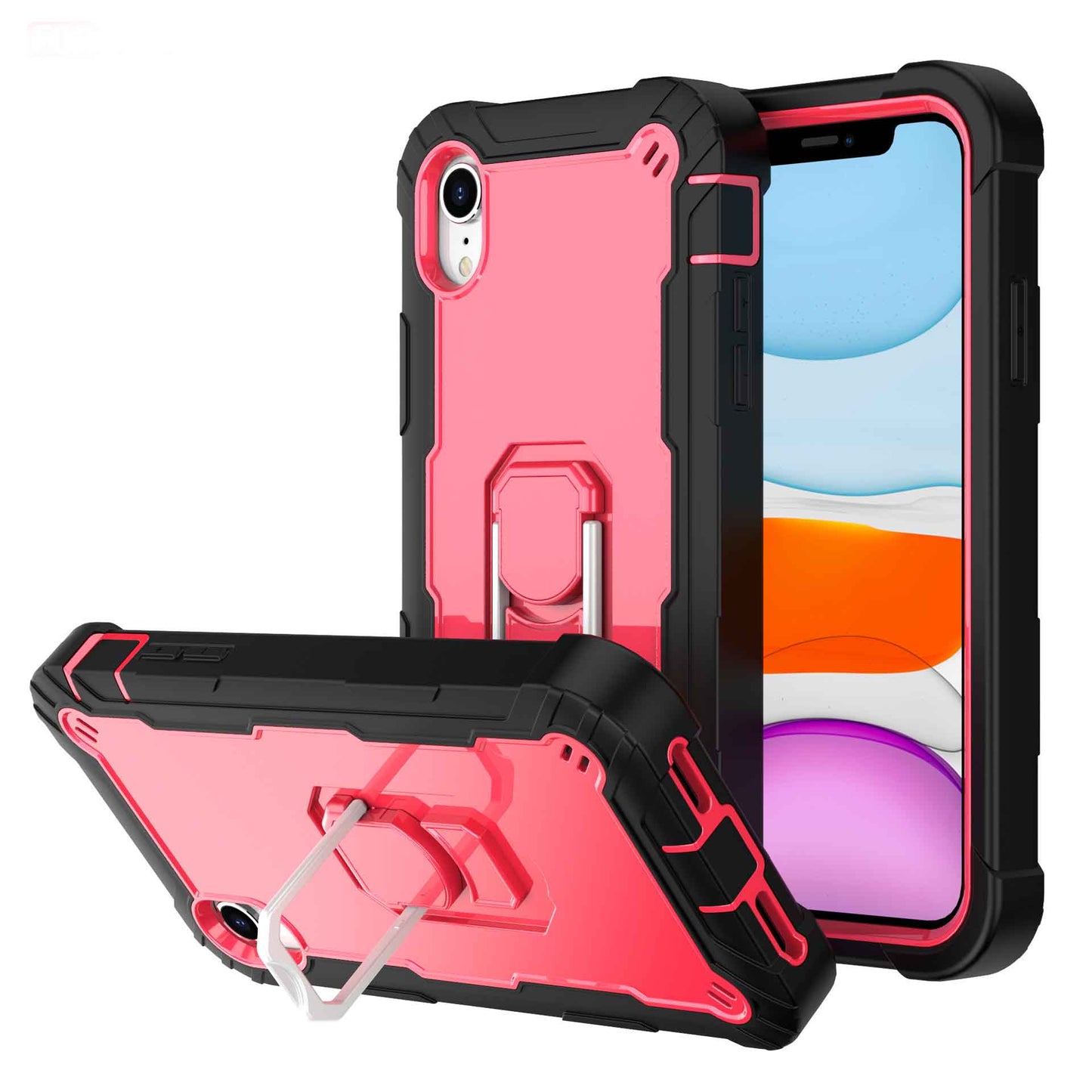 Fashion Simple Pure Color Silicone Phone Case