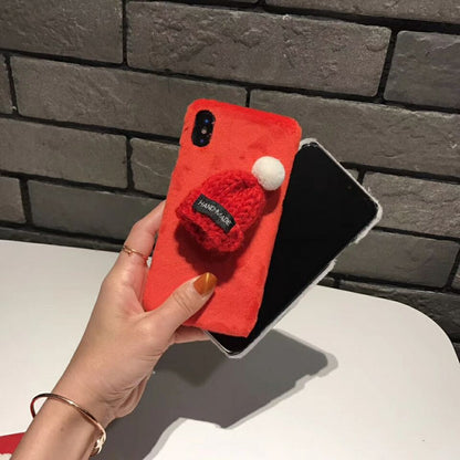 Cute Plush Phone Case To Warm Your Hands