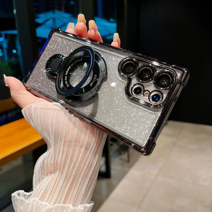 Electroplating Four-corner Airbag Drop-resistant Phone Case