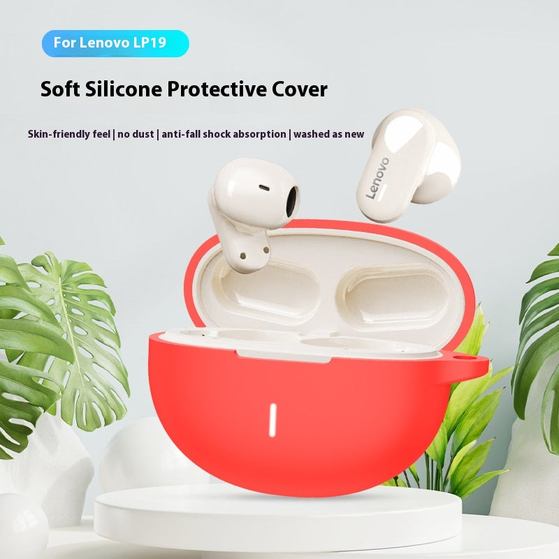 Applicable To Earphone Sleeves Silicone Drop-resistant Dustproof Charging Bin Earphone Case