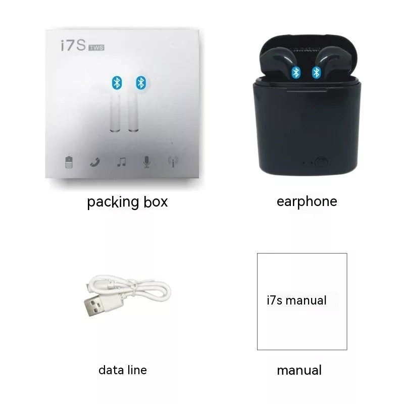 Bluetooth S With Charging Compartment Bluetooth Wireless Headset Stereo