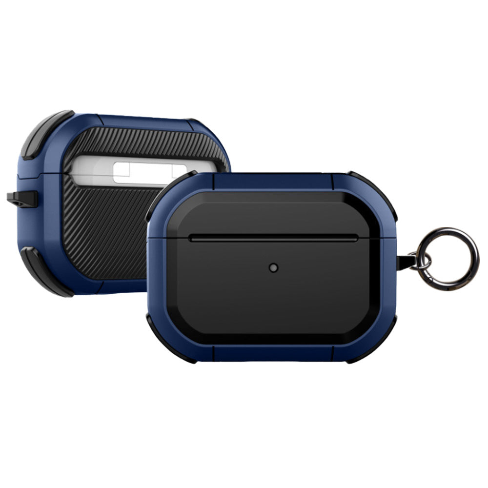 Compatible with Apple, Anti-drop airpods pro protective shell carbon fiber