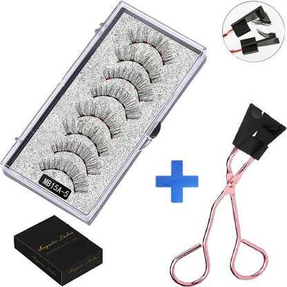 Magnetic 3D Magnetic Eyelash Natural Curling Super Soft