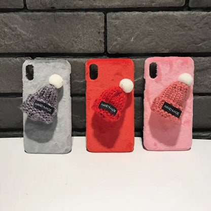 Cute Plush Phone Case To Warm Your Hands