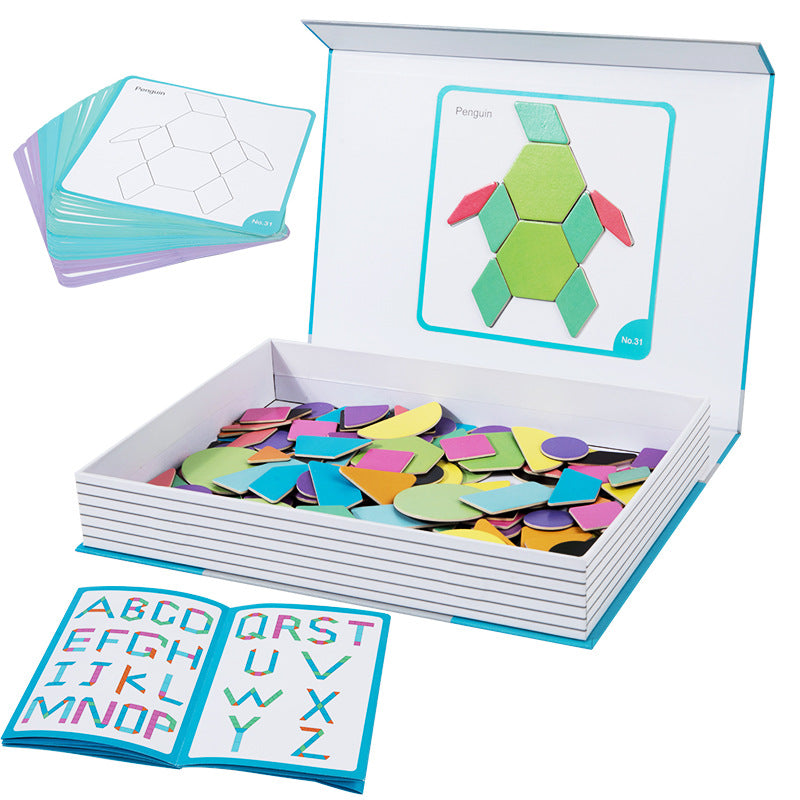 Children's Magnetic Creative Graphics Magnetic Puzzle