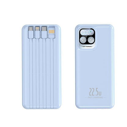 Power Bank With Cable Fast Charge Mini Shared Power Bank
