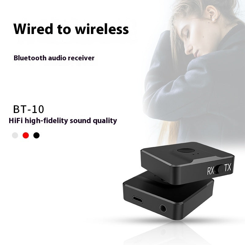 Bluetooth 50 Vehicle-mounted Home Use Audio Receiving And Transmitting Adapter