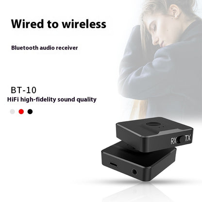 Bluetooth 50 Vehicle-mounted Home Use Audio Receiving And Transmitting Adapter