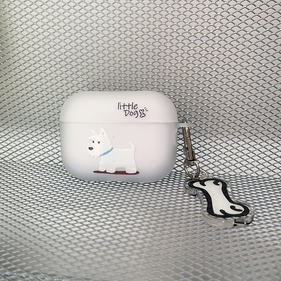 Cute Western Highland Earphone Protective Case Silicone Soft Creative