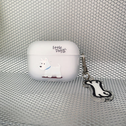 Cute Western Highland Earphone Protective Case Silicone Soft Creative