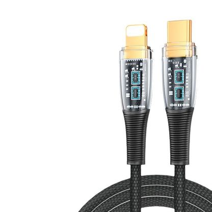 Low Temperature Fast Charging Transparent Data Cable