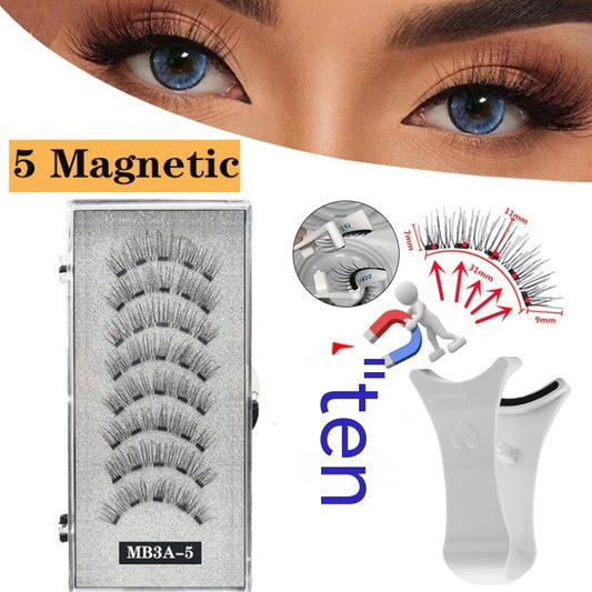Magnetic 3D Magnetic Eyelash Natural Curling Super Soft