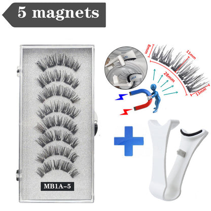 Magnetic 3D Magnetic Eyelash Natural Curling Super Soft
