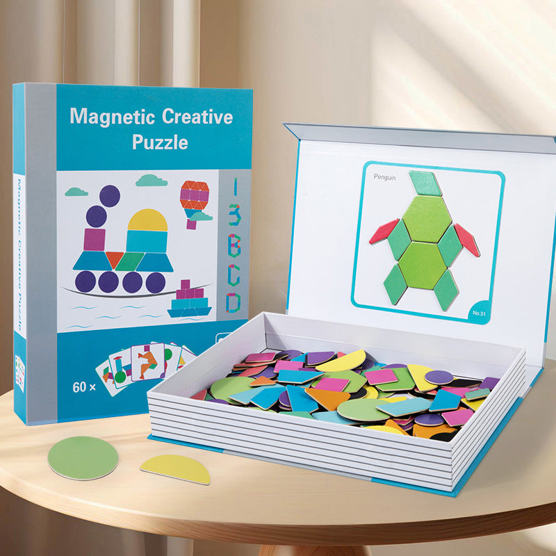 Children's Magnetic Creative Graphics Magnetic Puzzle