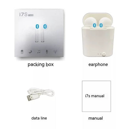 Bluetooth S With Charging Compartment Bluetooth Wireless Headset Stereo