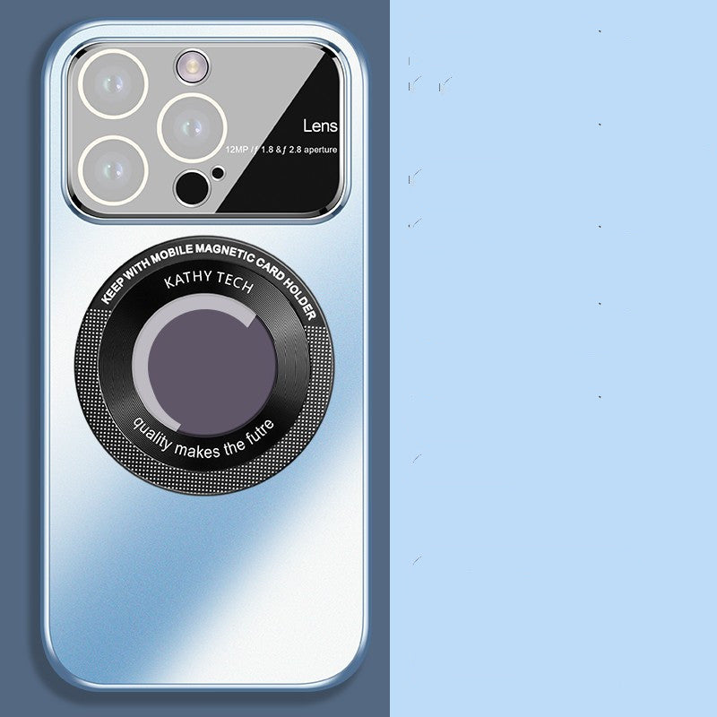 Magnetic Case With Large Window And Mirror Protector