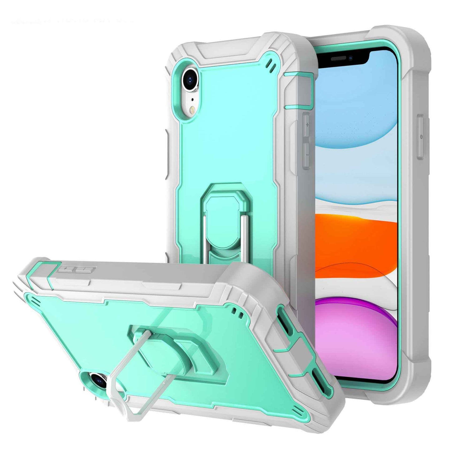 Fashion Simple Pure Color Silicone Phone Case