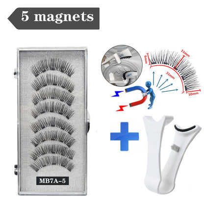 Magnetic 3D Magnetic Eyelash Natural Curling Super Soft